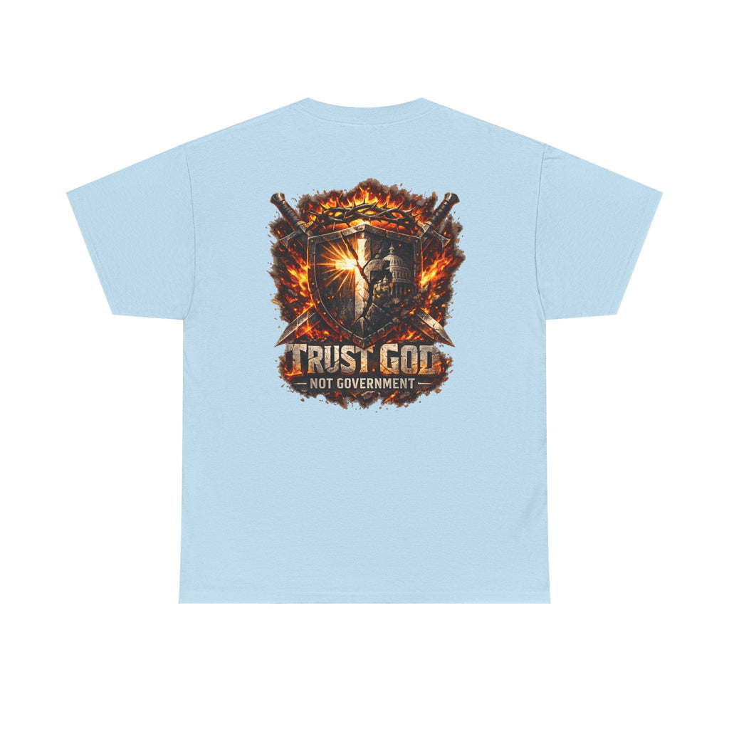 Faith & Freedom Tee — "Trust God Not Government" Patriotic Christian T-Shirt Printify