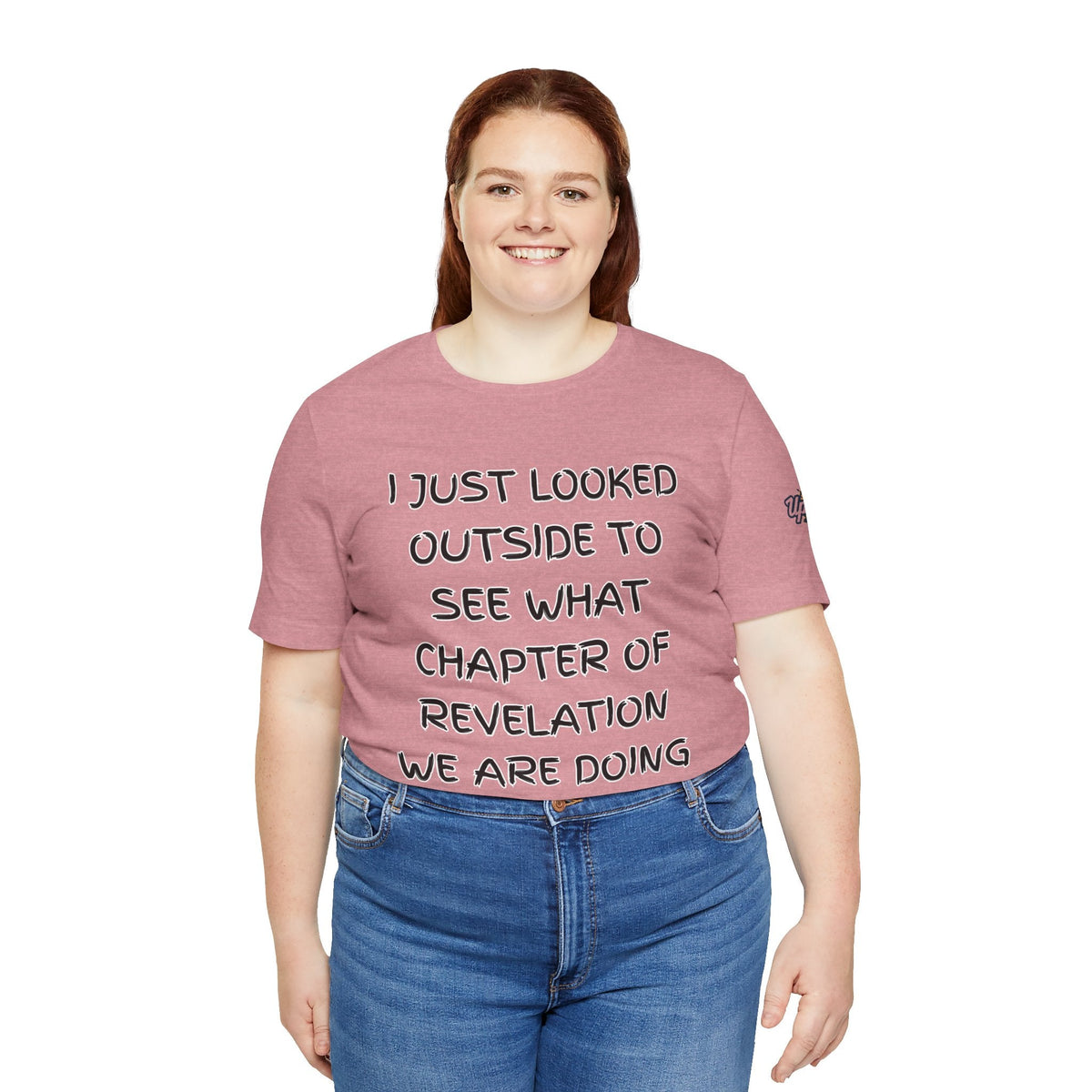 What Chapter of Revelation T-shirt – I Looked Outside My Window Christian T-shirt for End Times Humor & Faith Printify