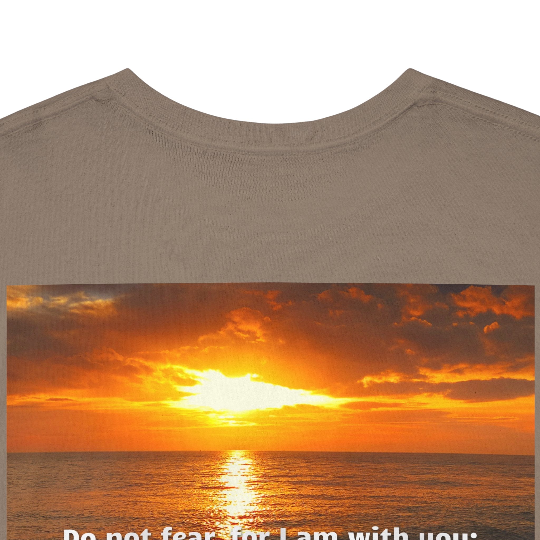 Bible Verse Unisex Tee -  Isaiah 41 : 10 Printify