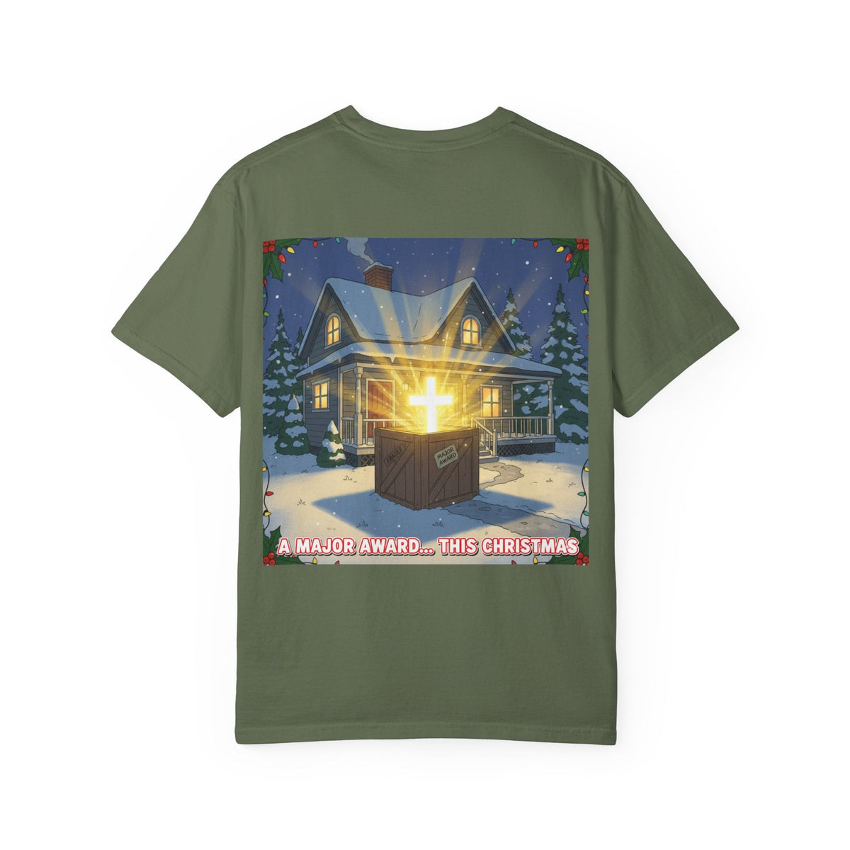 Christmas Church Tee — "A Major Award... This Christmas" Graphic T-Shirt Printify