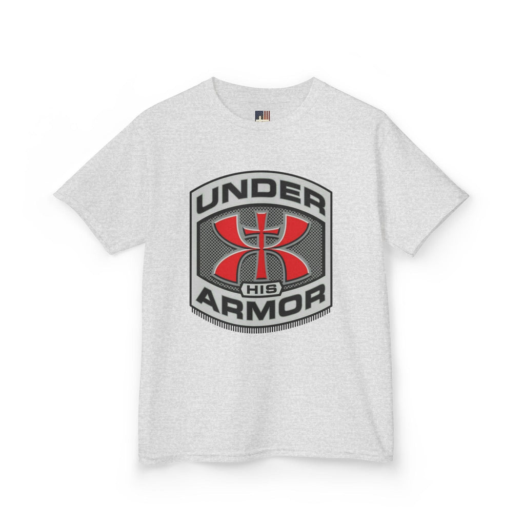 Under HIS Armor Christian T-Shirt — Faith-Inspired Under Armour Style Printify