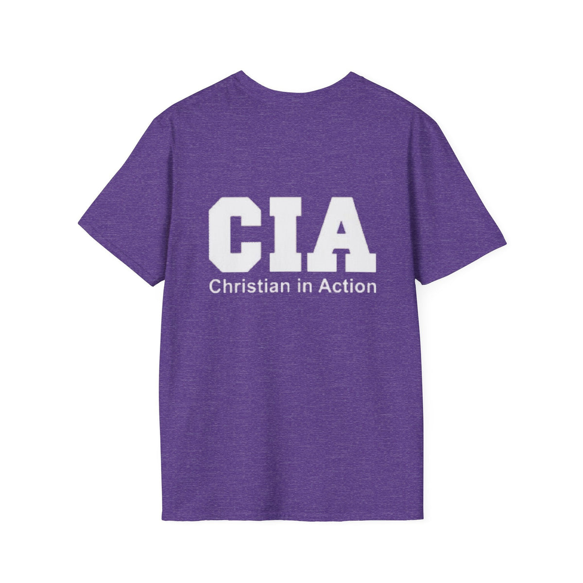 CIA Christian in Action T-shirt - Funny Faith Parody T-shirt - Mission Ready Apparel Printify