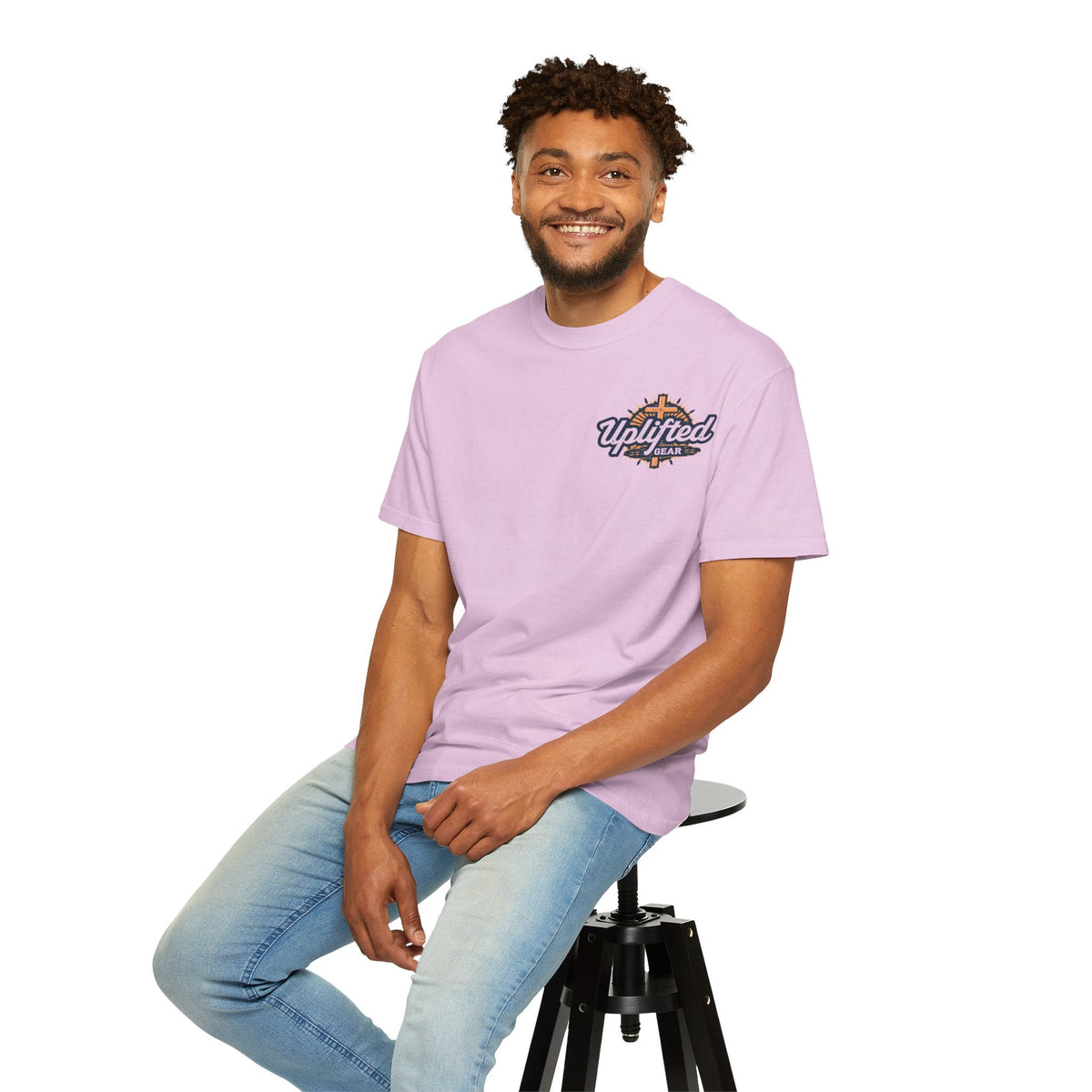 Trust in The Lord Proverbs 3:5-6 Biblical Design Unisex Garment-Dyed T-shirt Printify