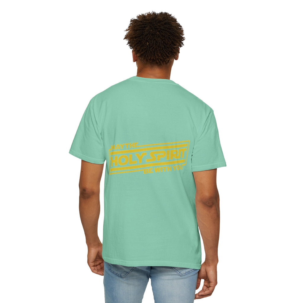 May the Holy Spirit Be With You T-shirt - Christian Star Wars Parody T-shirt Printify