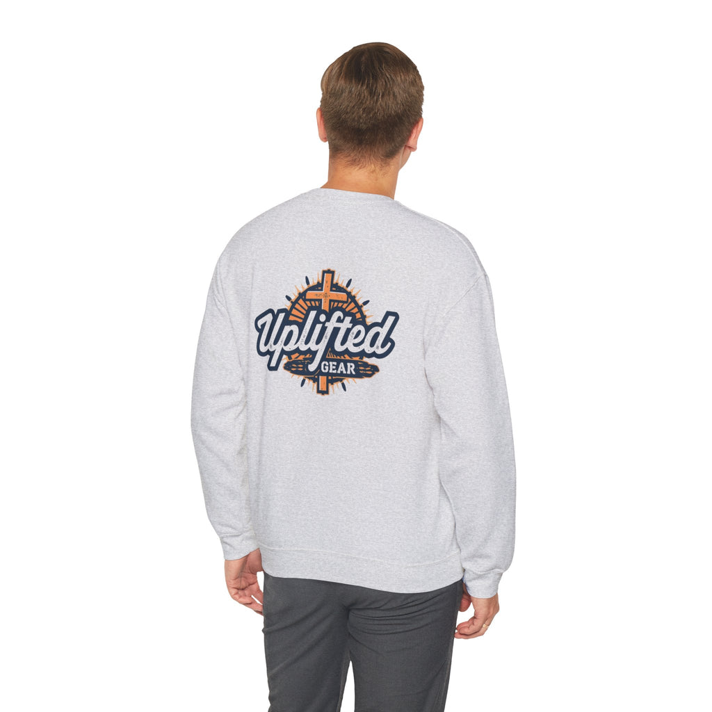 Uplifted Gear Christian Logo Sweatshirt Printify