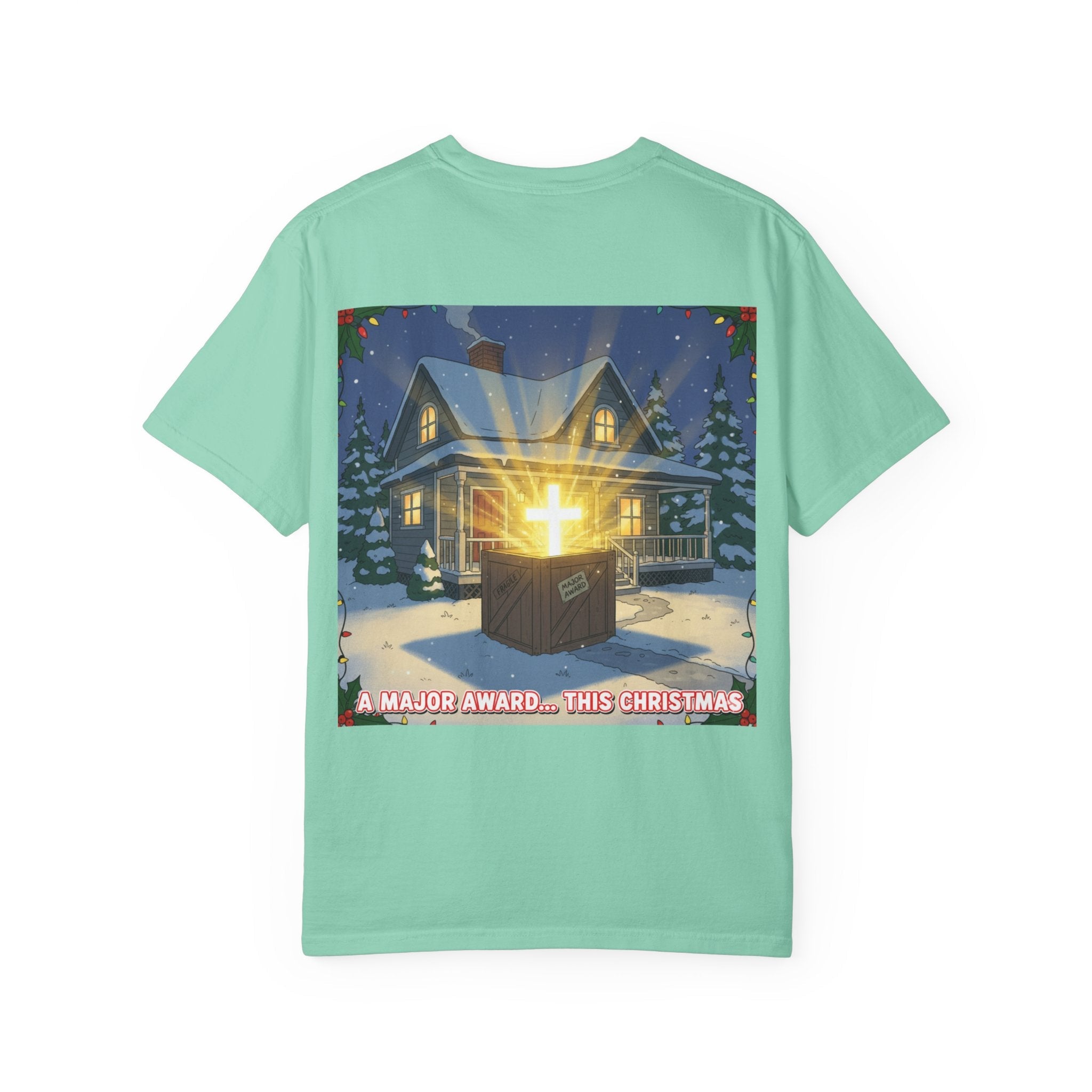 Christmas Church Tee — "A Major Award... This Christmas" Graphic T-Shirt Printify