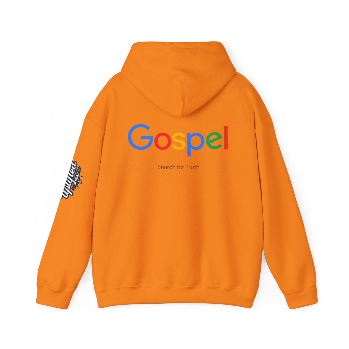 Gospel Hoodie — "Search for Truth" Christian Faith Pullover Printify