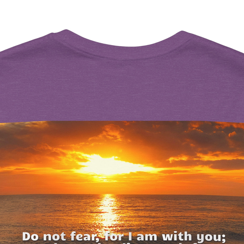 Bible Verse Unisex - Isaiah 41 : 10 Jersey Short Sleeve Tee Printify
