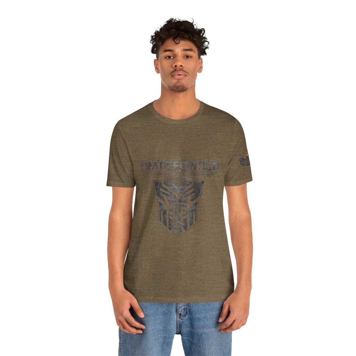 Transformer Logo Christian T-shirt | 2 Corinthians 3:18 Bible Verse T-shirt Printify