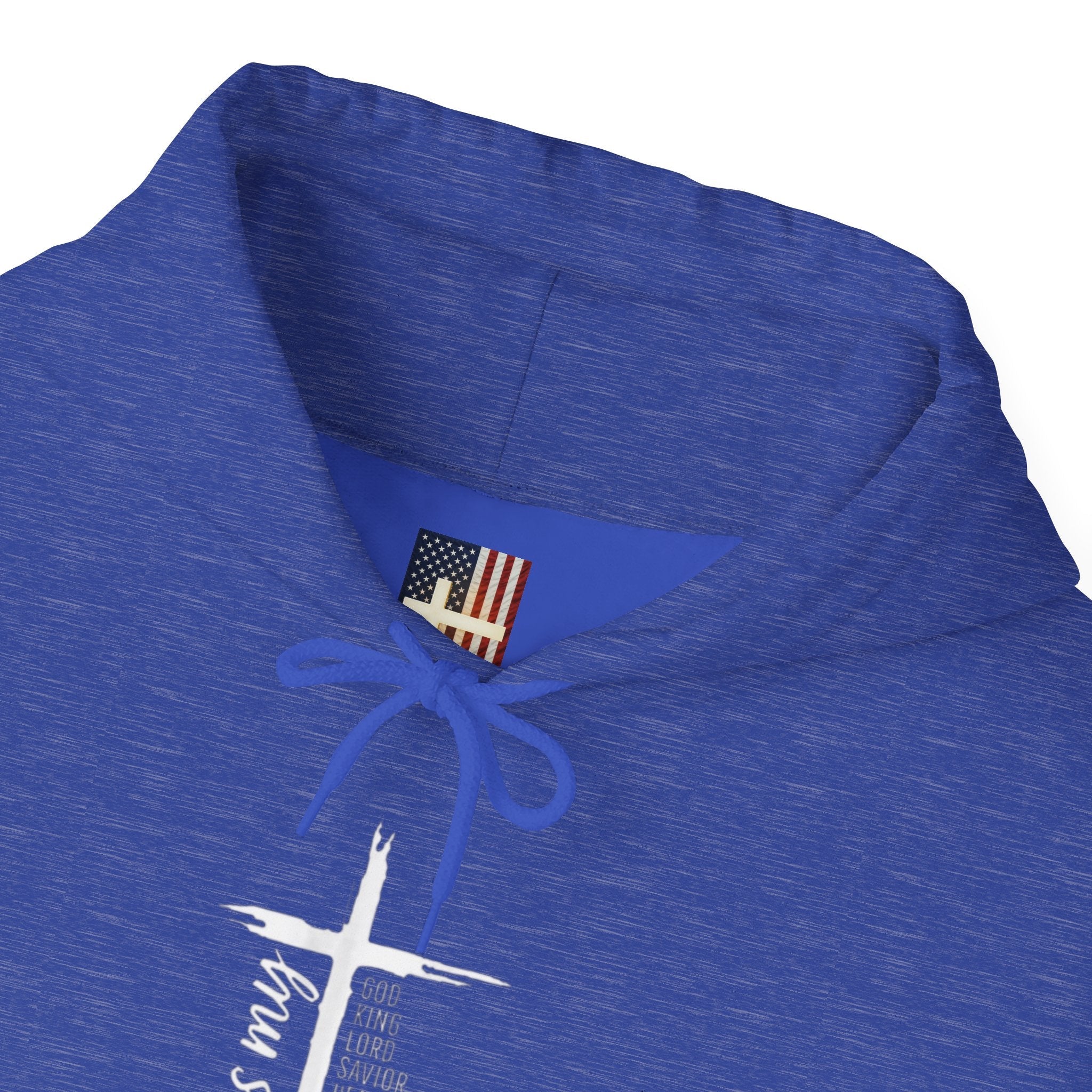 Jesus Is My Everything Hoodie – Cross List God King Lord Savior Christian Sweatshirt for Total Surrender Faith Printify