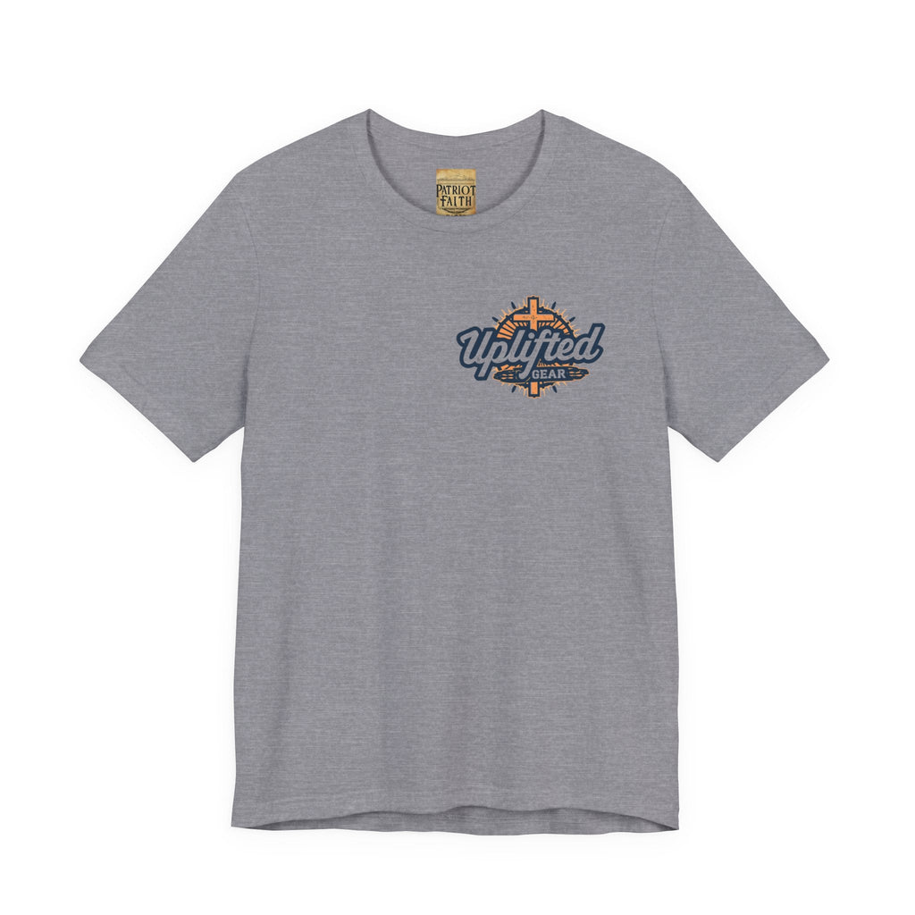 Religious Graphic Tee with Armor Of God Design Unisex Jersey Short Sleeve Tee Printify