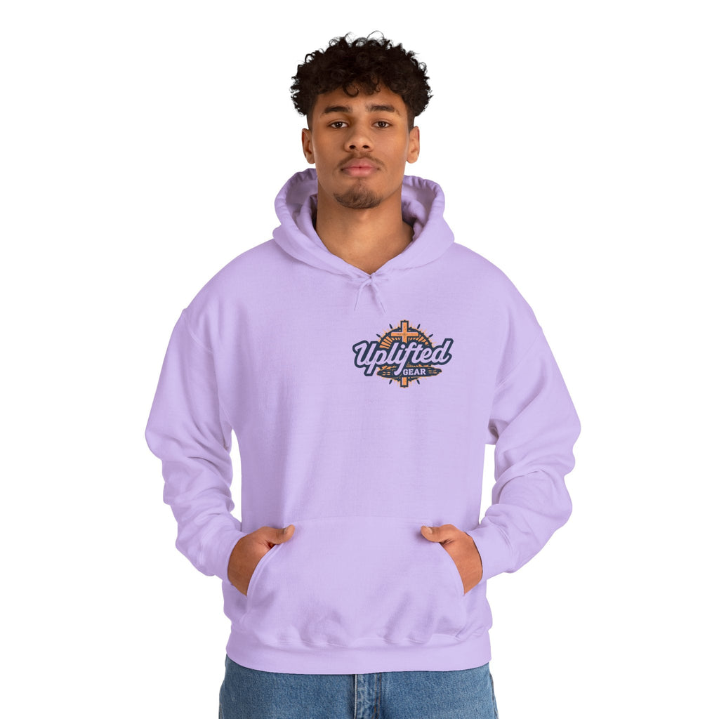 Unique Unicorn Hoodie – Rainbow Cross Psalm 139:14 Christian Hoodie for Wonderfully Made Printify