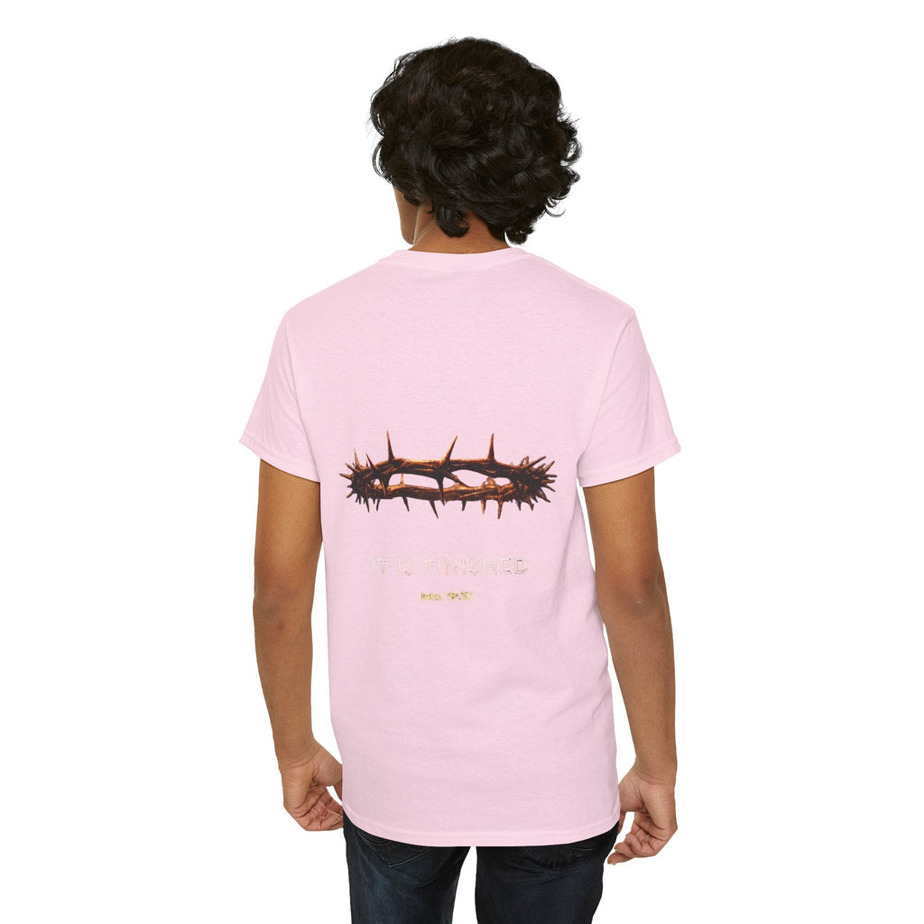 It Is Finished Crown of Thorns Tee — Christian John 19:30 Faith Shirt Printify