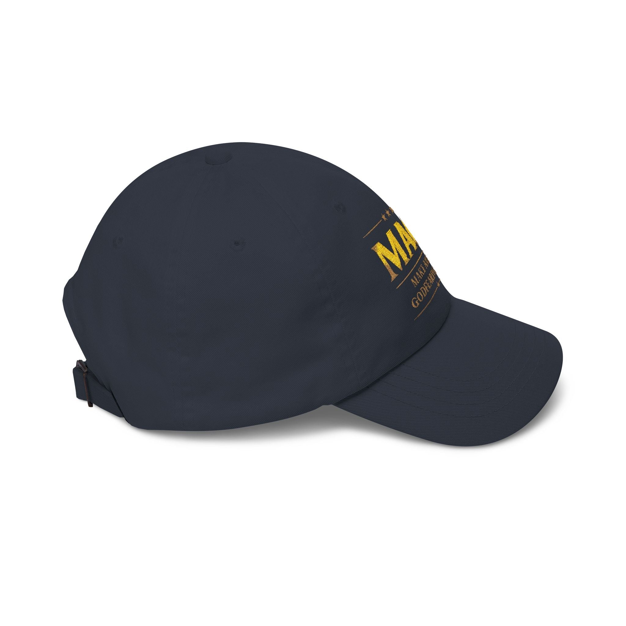 Dad Cap — "MAGA: Make America Godfearing Again" Embroidered Hat Printify