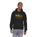 Hoodie - MAGA "Make America Godfearing Again" Political Graphic Hoodie Printify