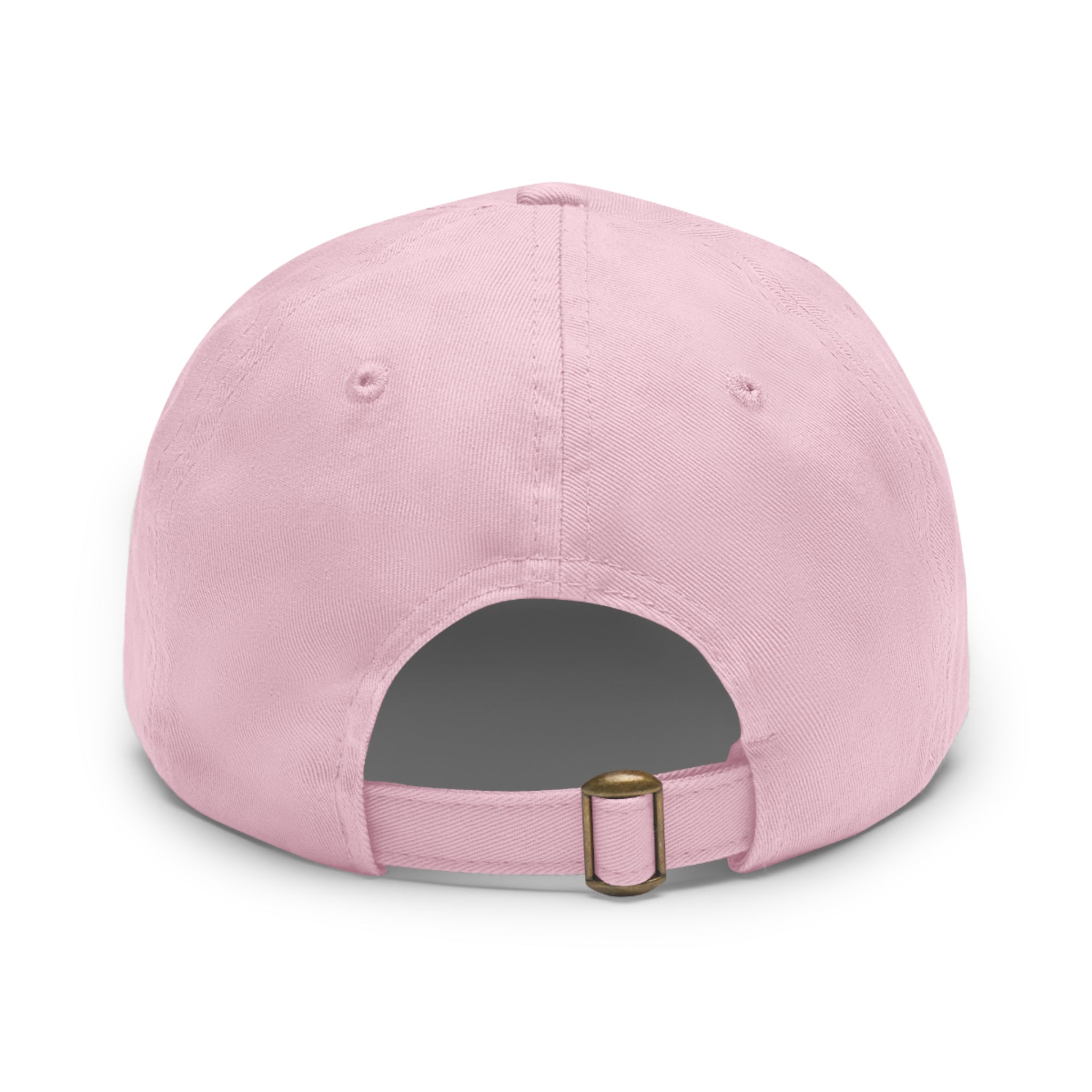 Uplifted Gear Leather Patch Dad Hat — Vintage Aviation Logo Cap Printify