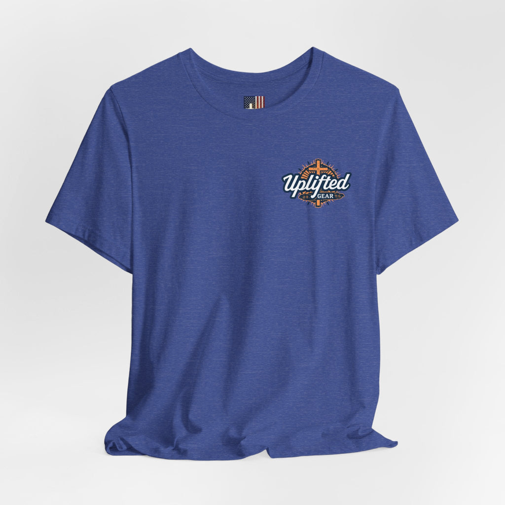 Jesus Is My Superhero T-Shirt — Faith-Based Superman-Inspired Tee Printify