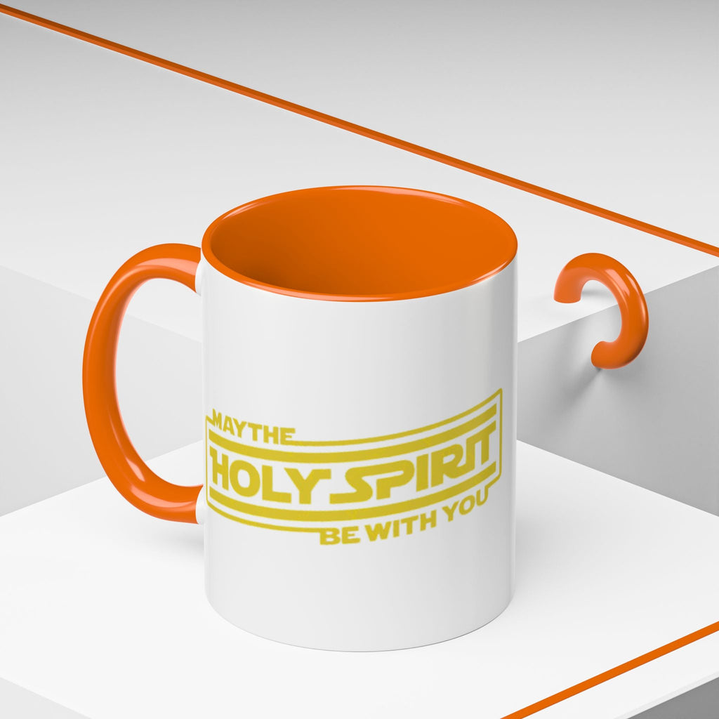 May the Holy Spirit Be With You Coffee Mug — Christian Star Wars Parody (11/15 oz) Printify