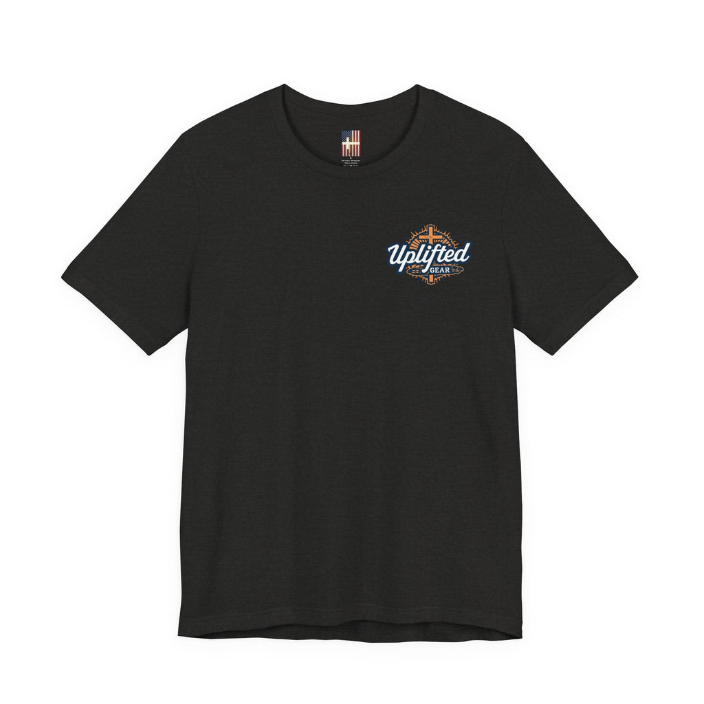 MAGA Gold Letter T-Shirt — "Make America Great Again" Printify