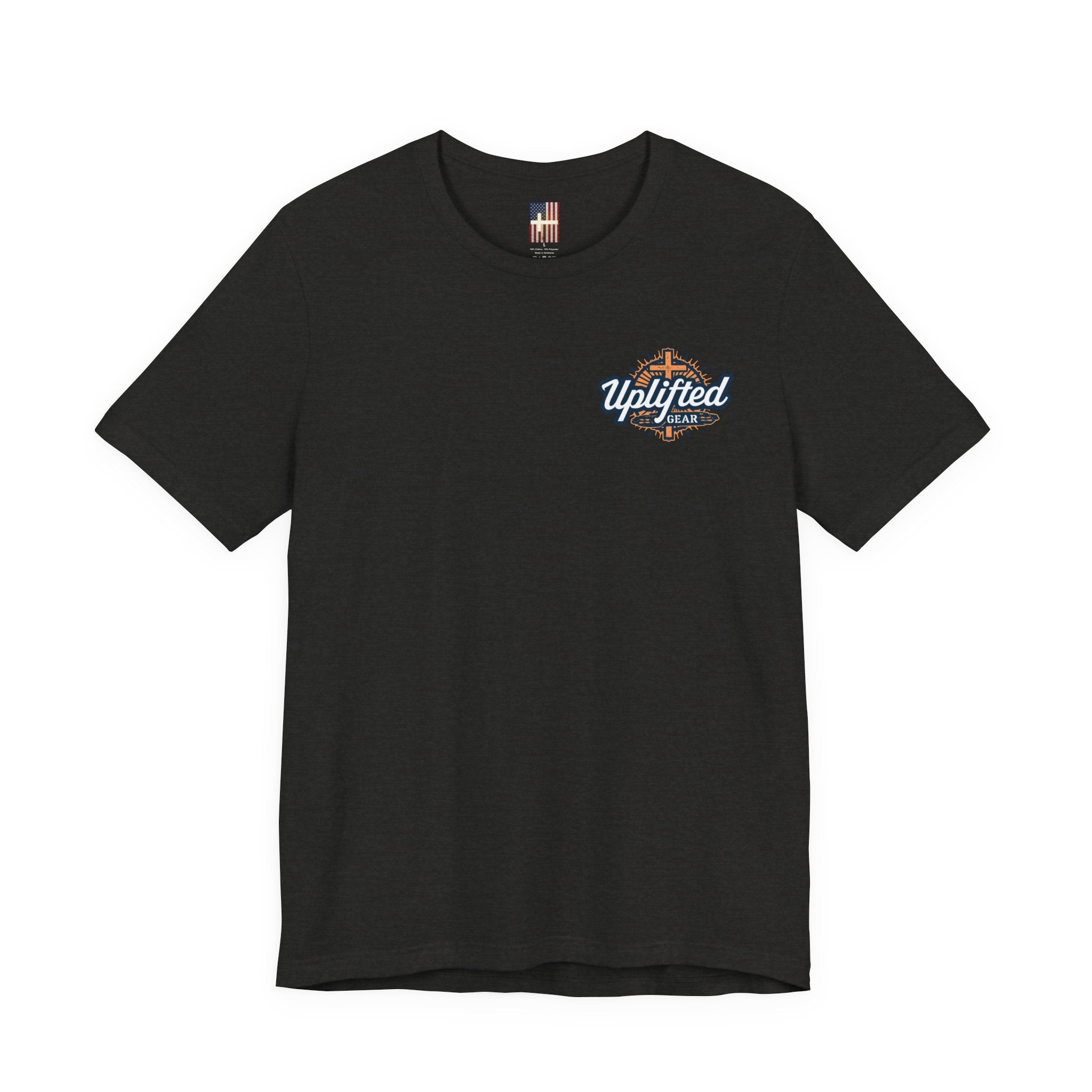 MAGA Gold Letter T-Shirt — "Make America Great Again" Printify