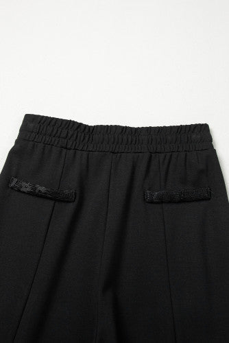 Wide Leg Black Lace Pants Pretty Little Patriot