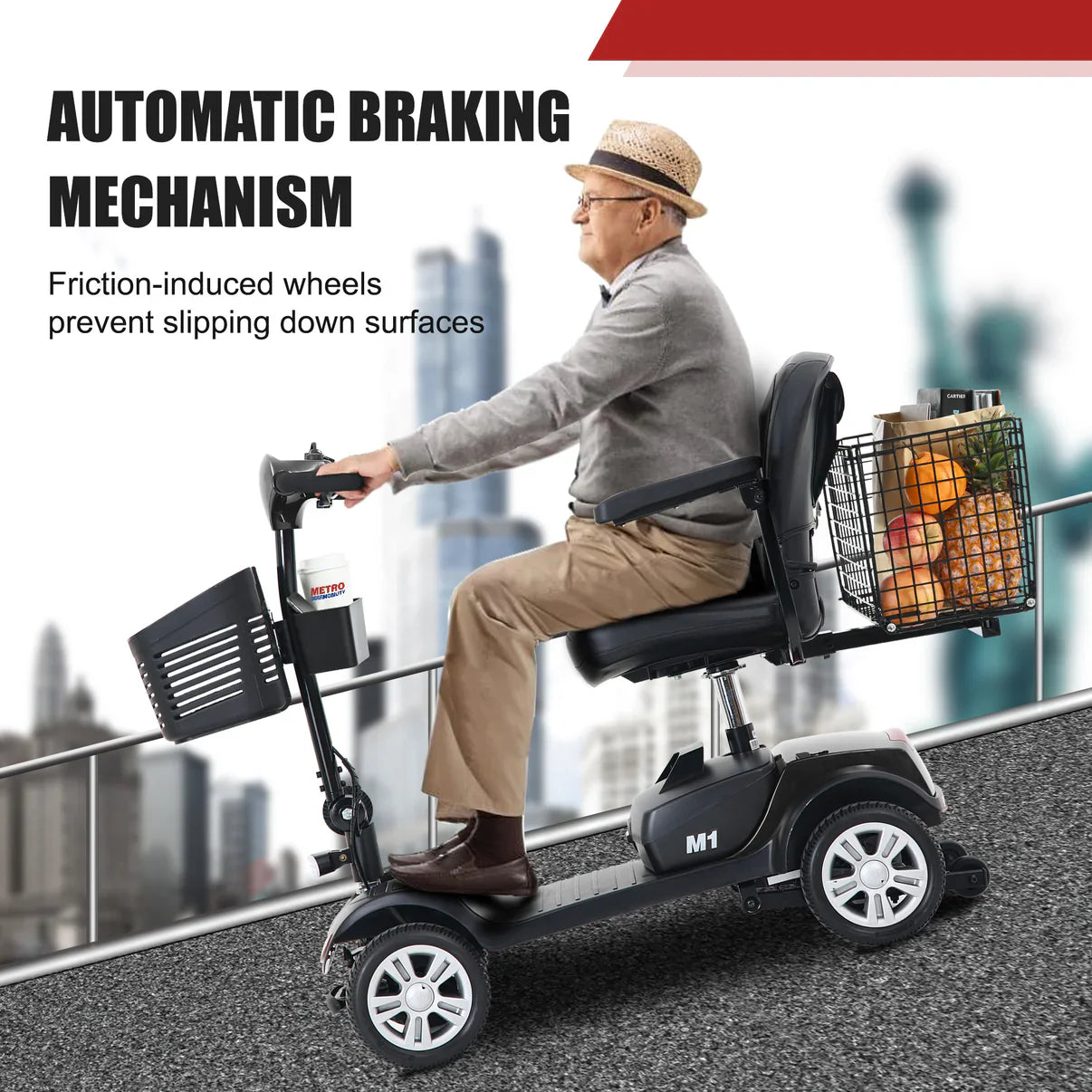 Metro Mobility M1 Mobility Scooter LifeMed USA