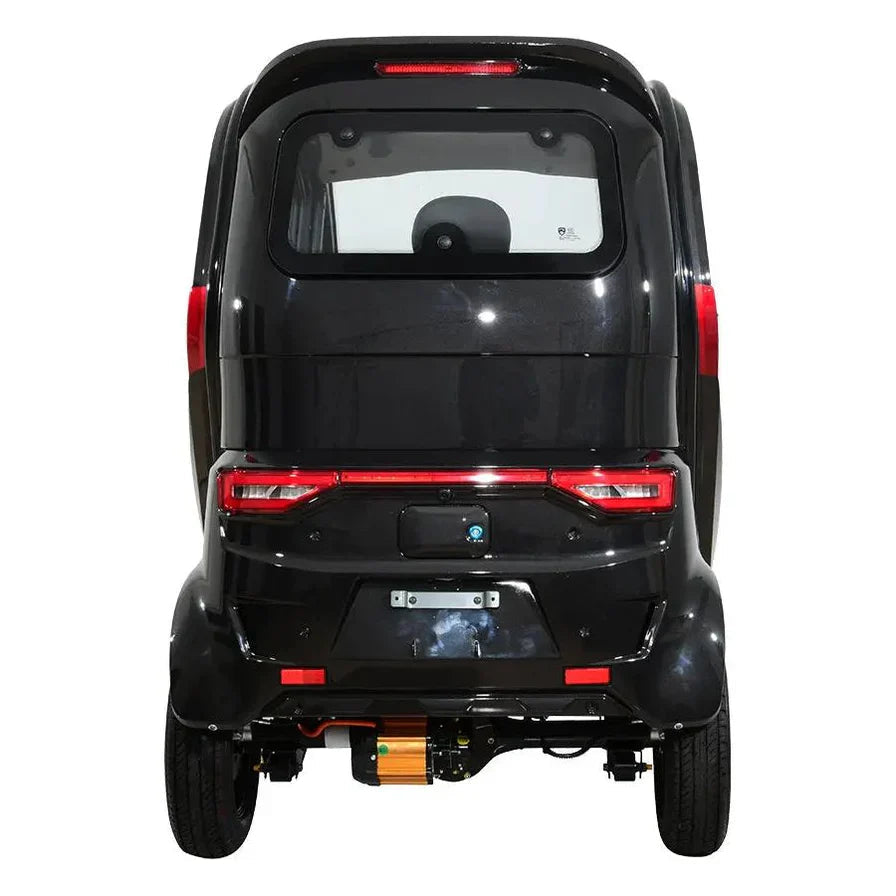 Green Transporter Q-Express Enclosed 4-Wheel Electric Mobility Scooter LifeMed USA