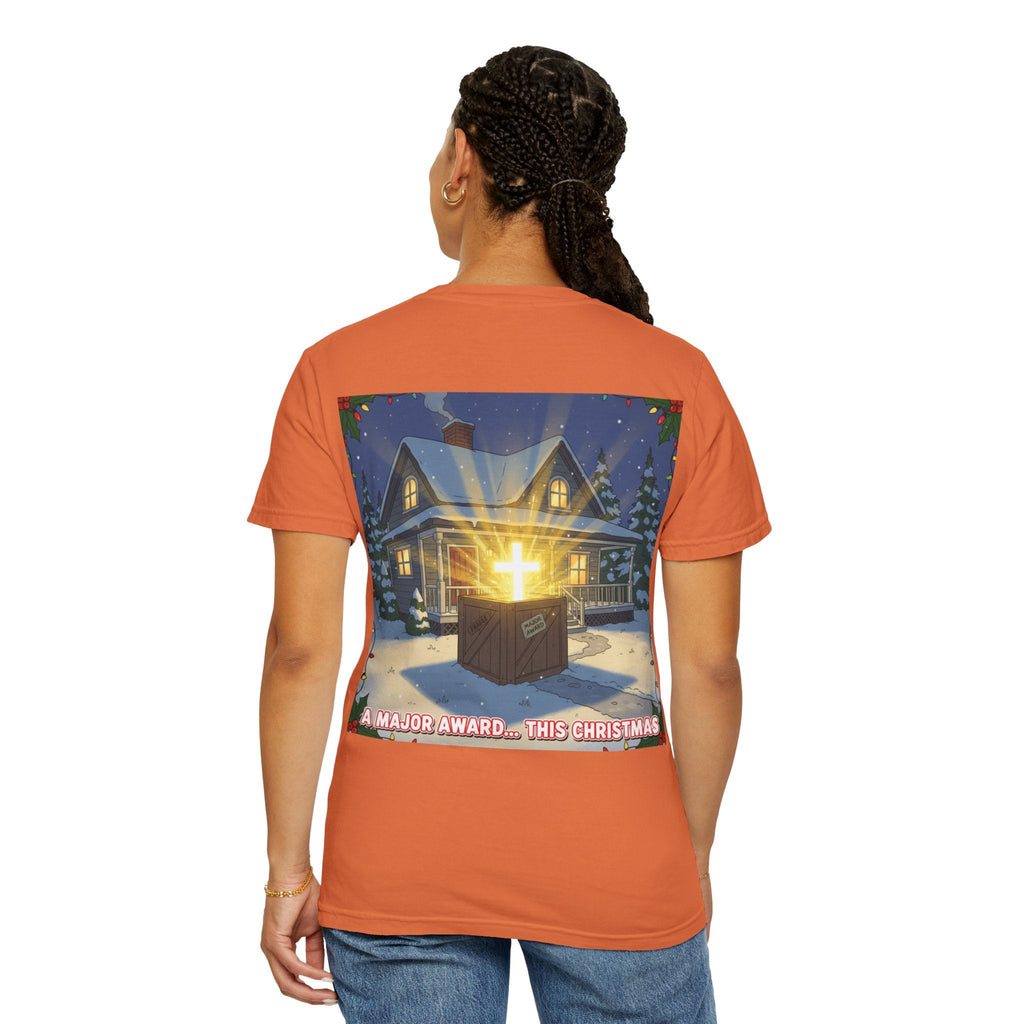 Christmas Church Tee — "A Major Award... This Christmas" Graphic T-Shirt Printify