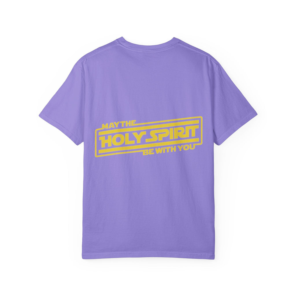 May the Holy Spirit Be With You T-shirt - Christian Star Wars Parody T-shirt Printify