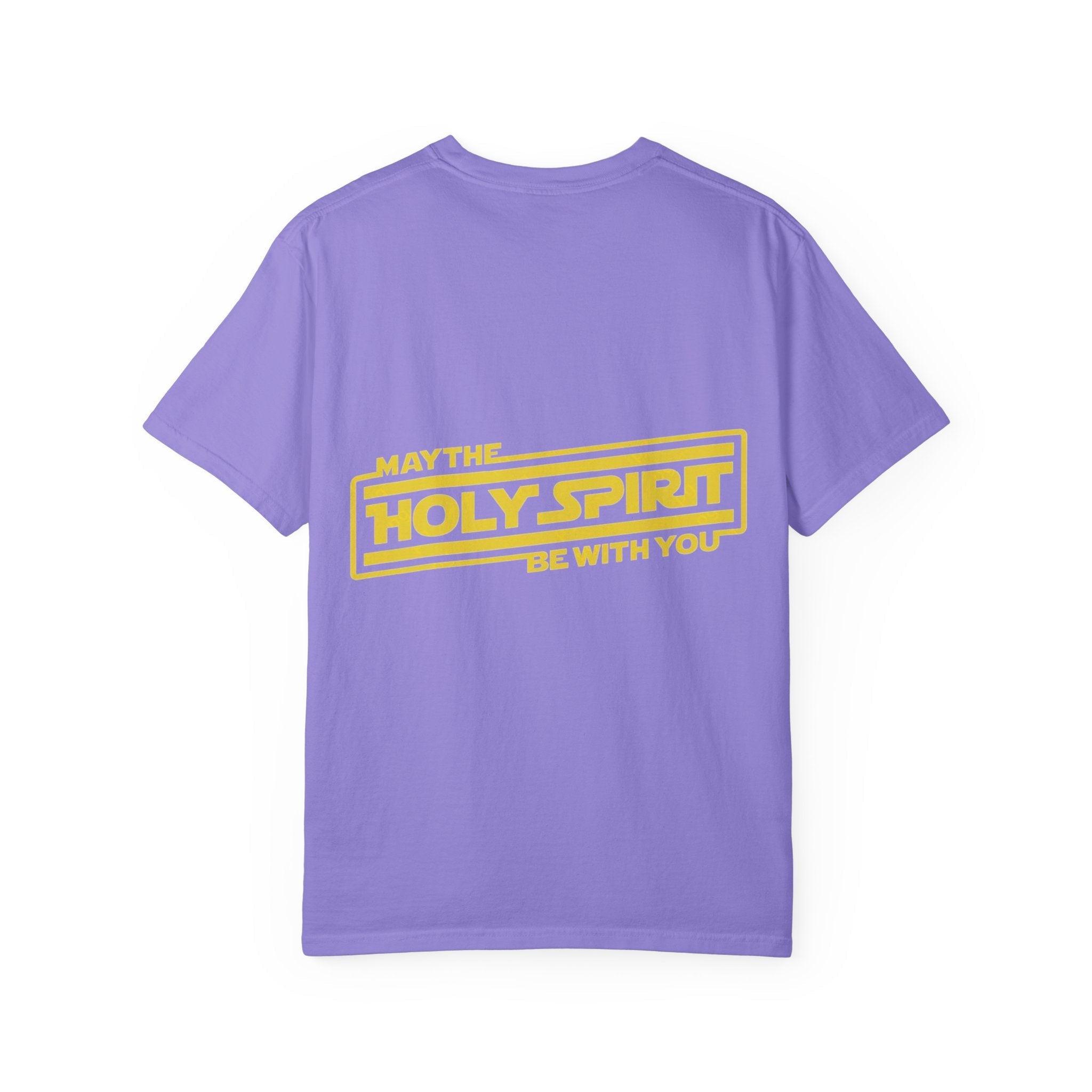 May the Holy Spirit Be With You T-shirt - Christian Star Wars Parody T-shirt Printify