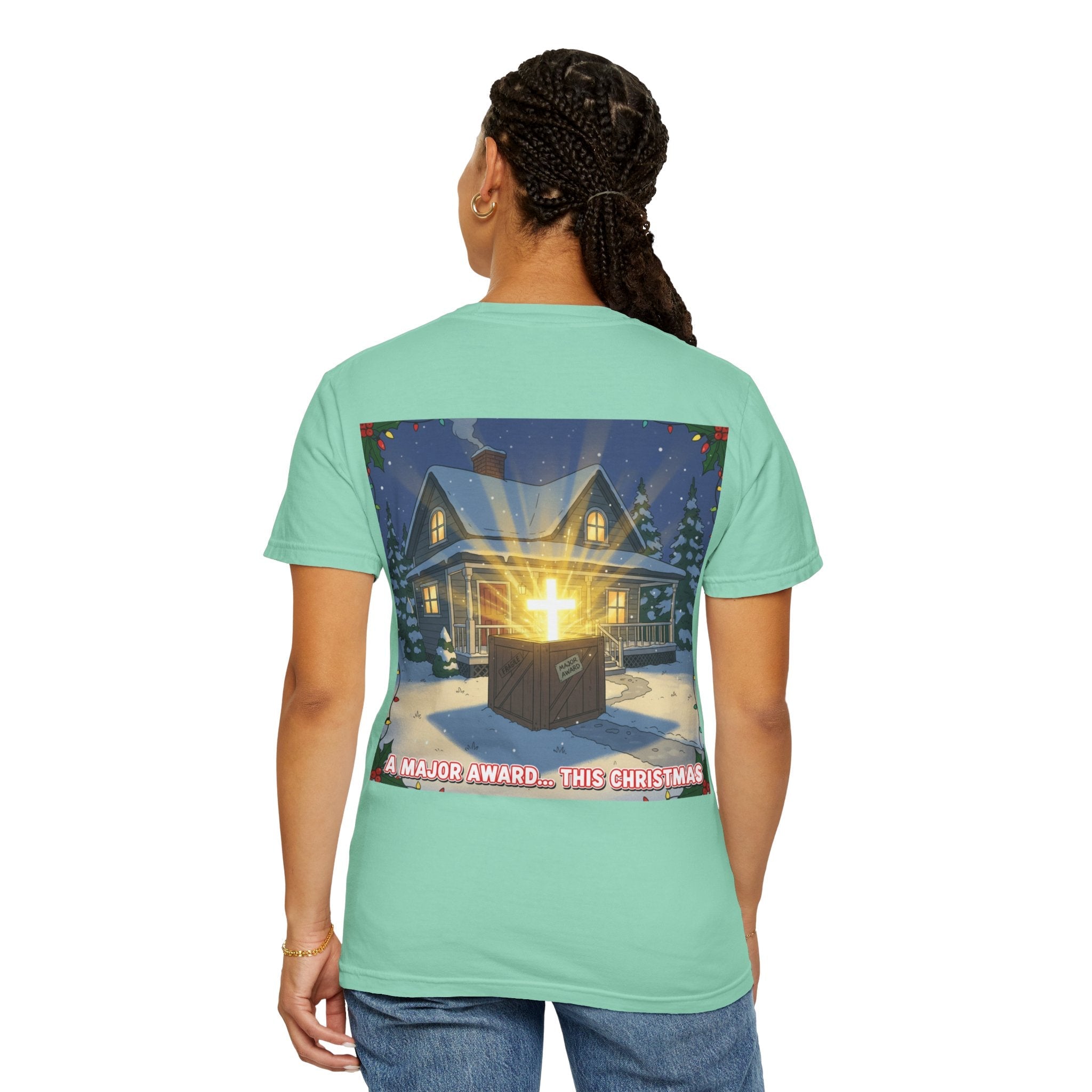 Christmas Church Tee — "A Major Award... This Christmas" Graphic T-Shirt Printify