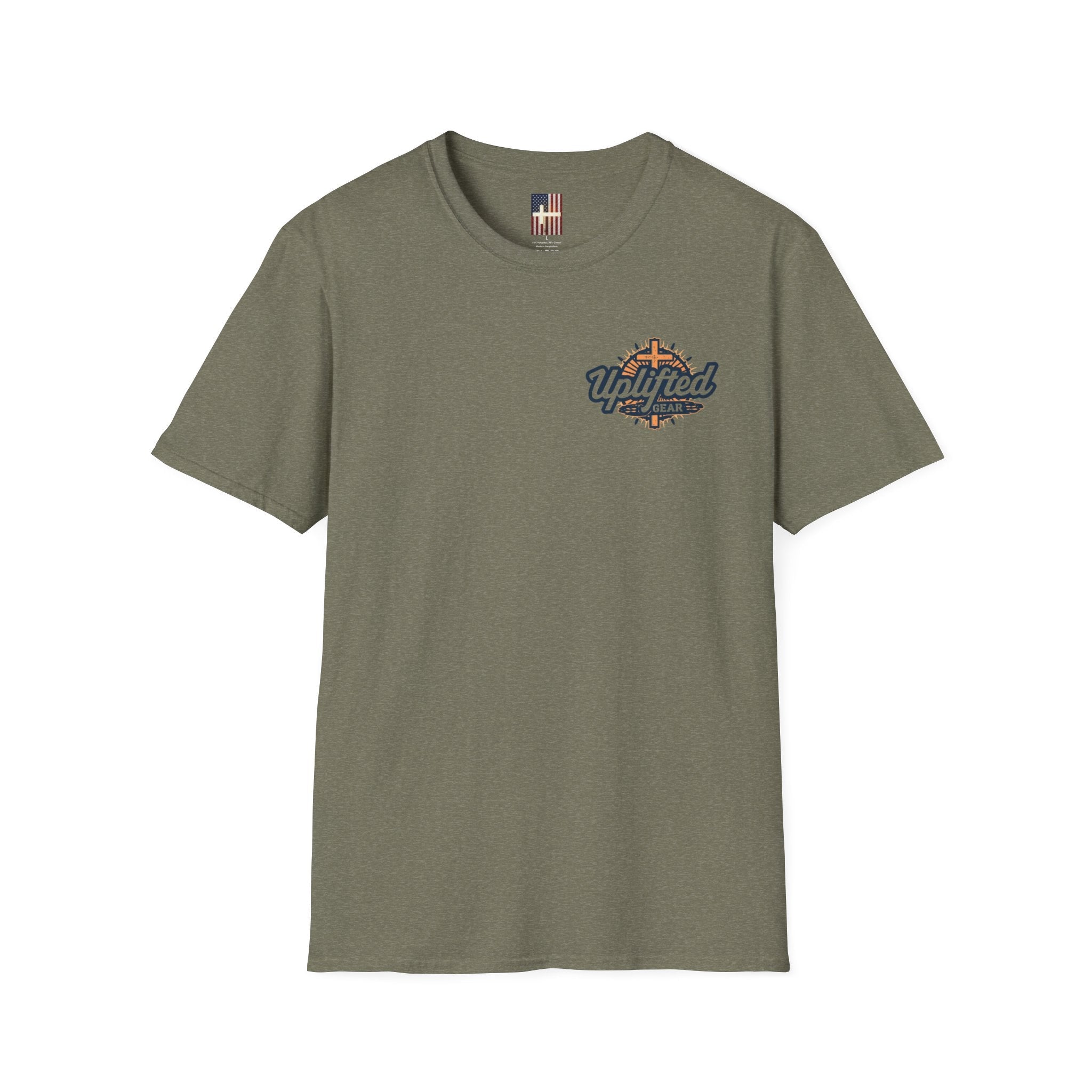 Stand for the Flag Kneel for the Cross T-shirt | Patriotic Eagle T-shirt Printify