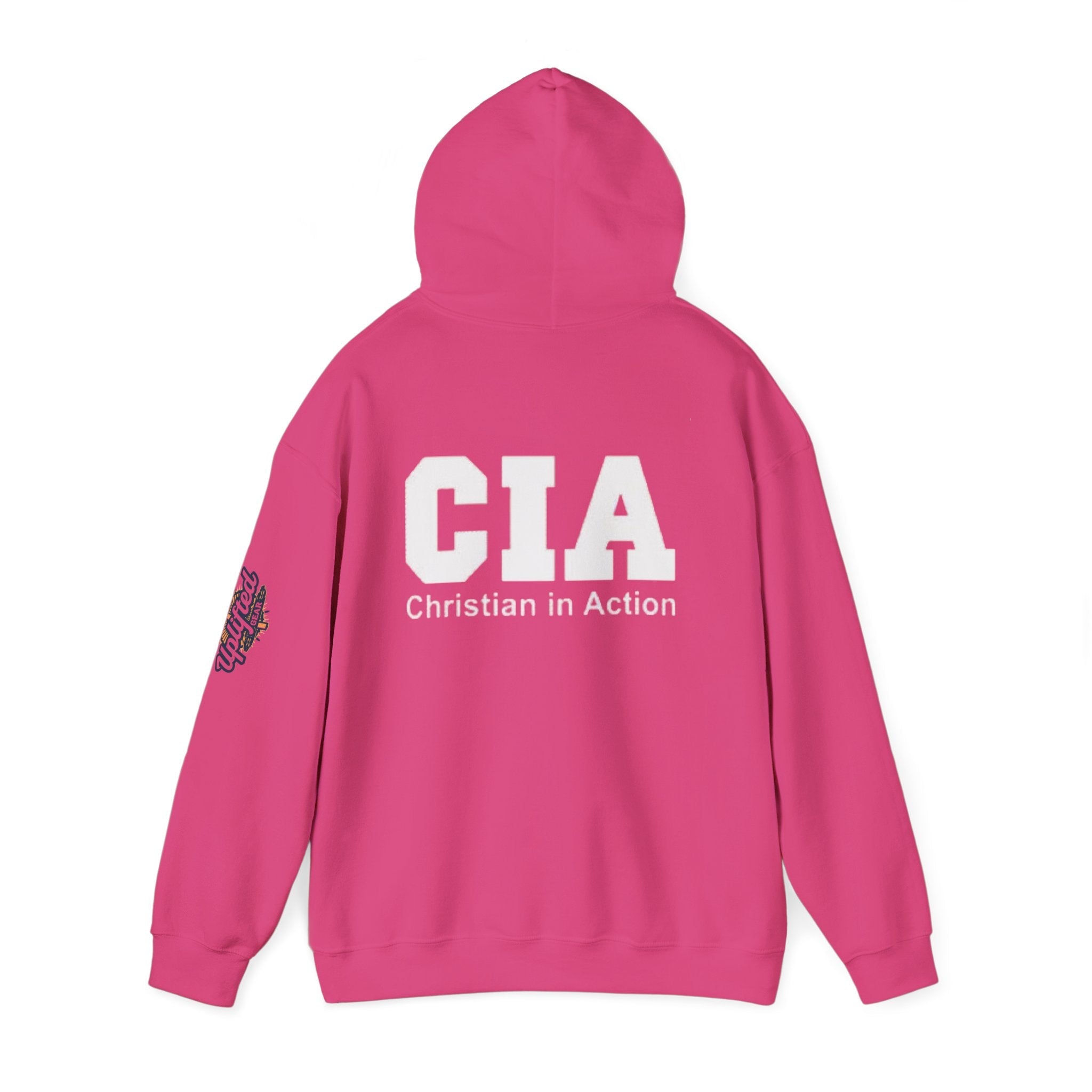 CIA Christian in Action Hoodie - Funny Faith Parody Hoodie - Mission Ready Apparel Printify