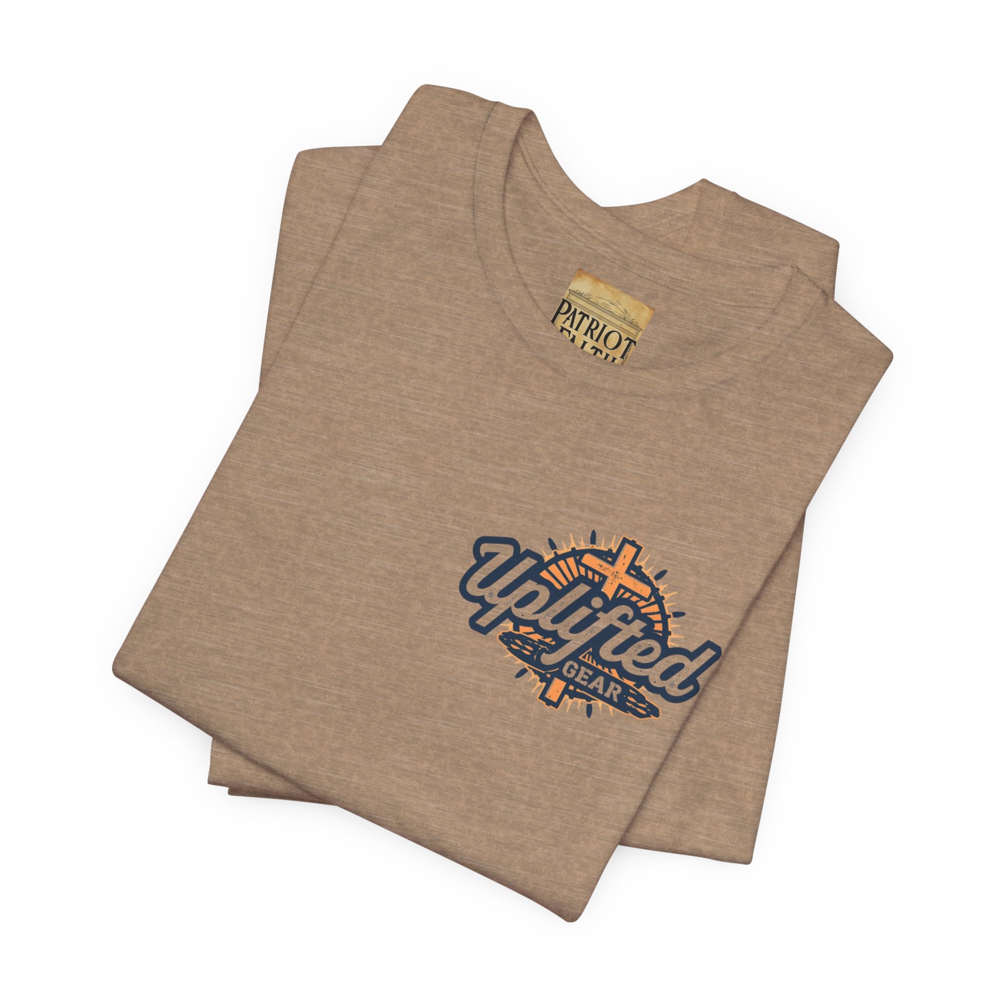 Religious Graphic Tee with Armor Of God Design Unisex Jersey Short Sleeve Tee Printify