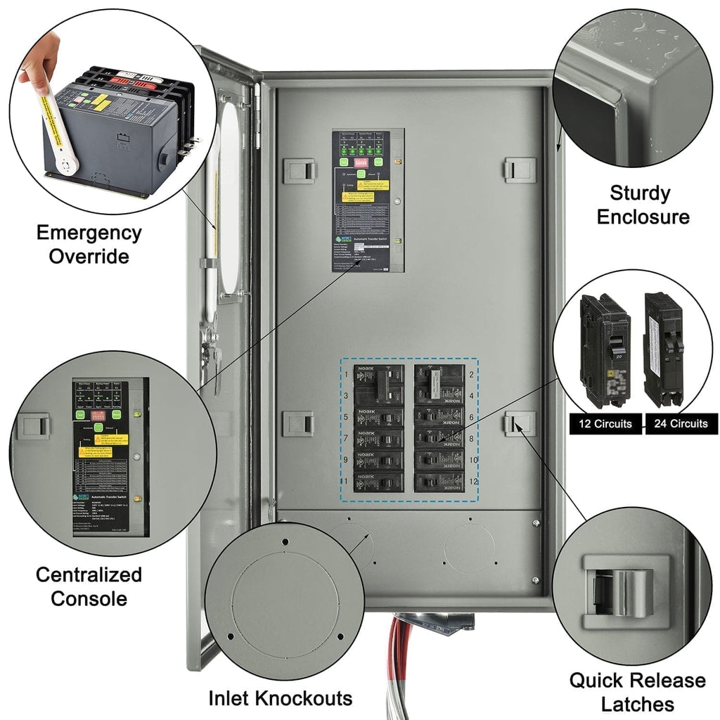 50A Automatic Generator Transfer Switch Nature's Generator