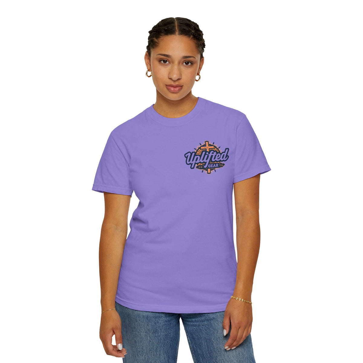 AMEN Acronym T-Shirt – Always Agree with God Move with God End with God Never Doubt God Christian Tee for Unwavering Faith Printify
