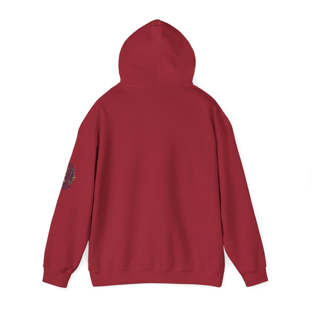 Jesus Ichthys Hoodie – Christian Fish Symbol with Cross & Jesus Inscription Sweatshirt for Eternal Faith & Streetwear Printify