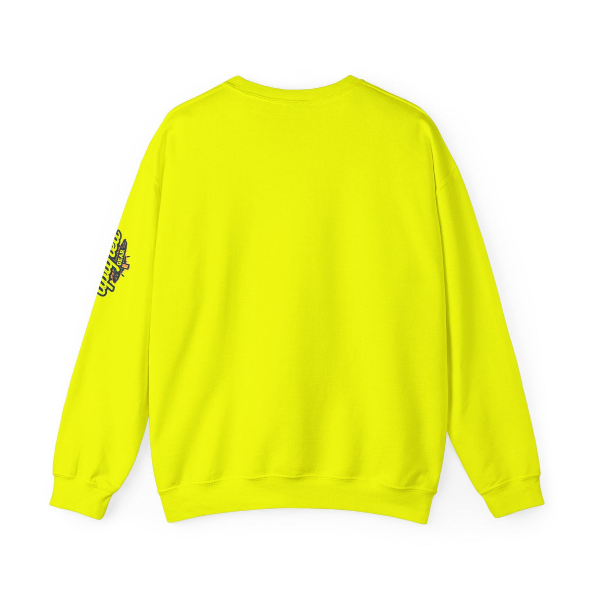Faith Over Fear Sweatshirt – Graffiti Wall Christian Sweatshirt for Bold 2 Corinthians 5:7 Streetwear & Unshakable Faith Printify