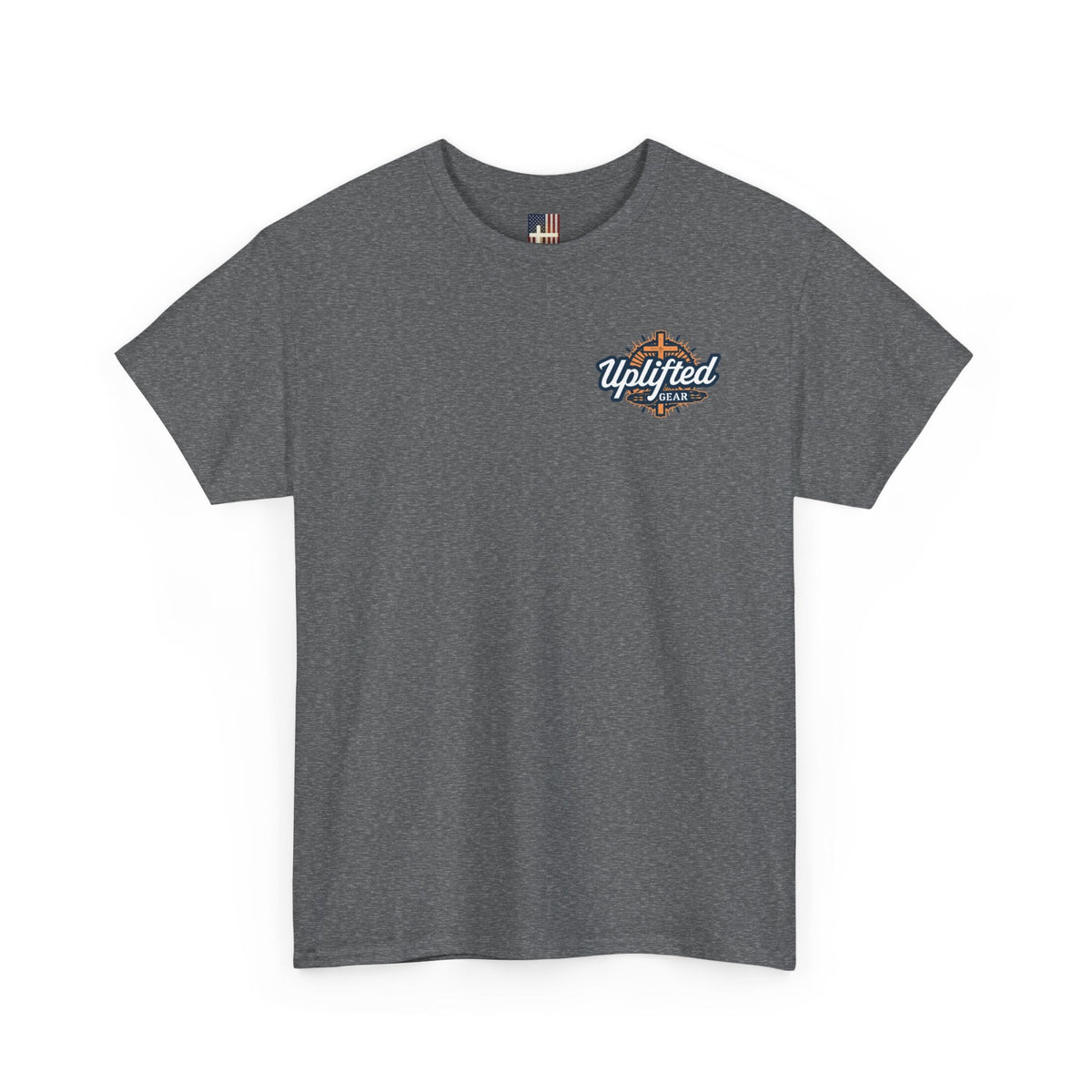 Walk By Faith Footprint T-Shirt Printify