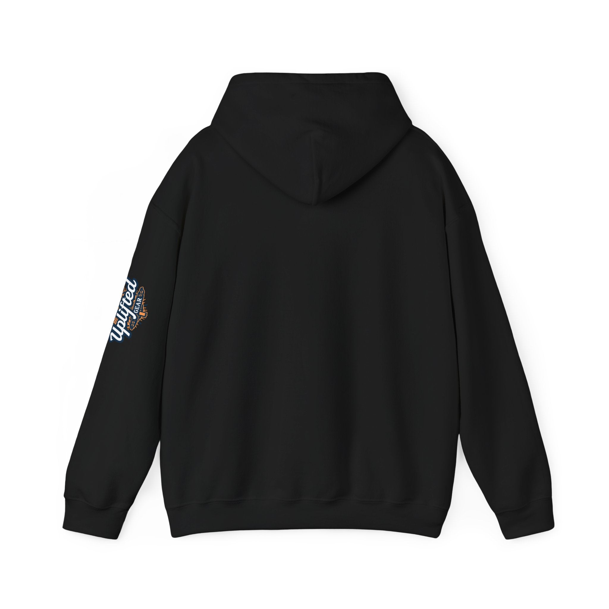 Under Armor Logo Hoodie — Black Athletic Pullover Printify