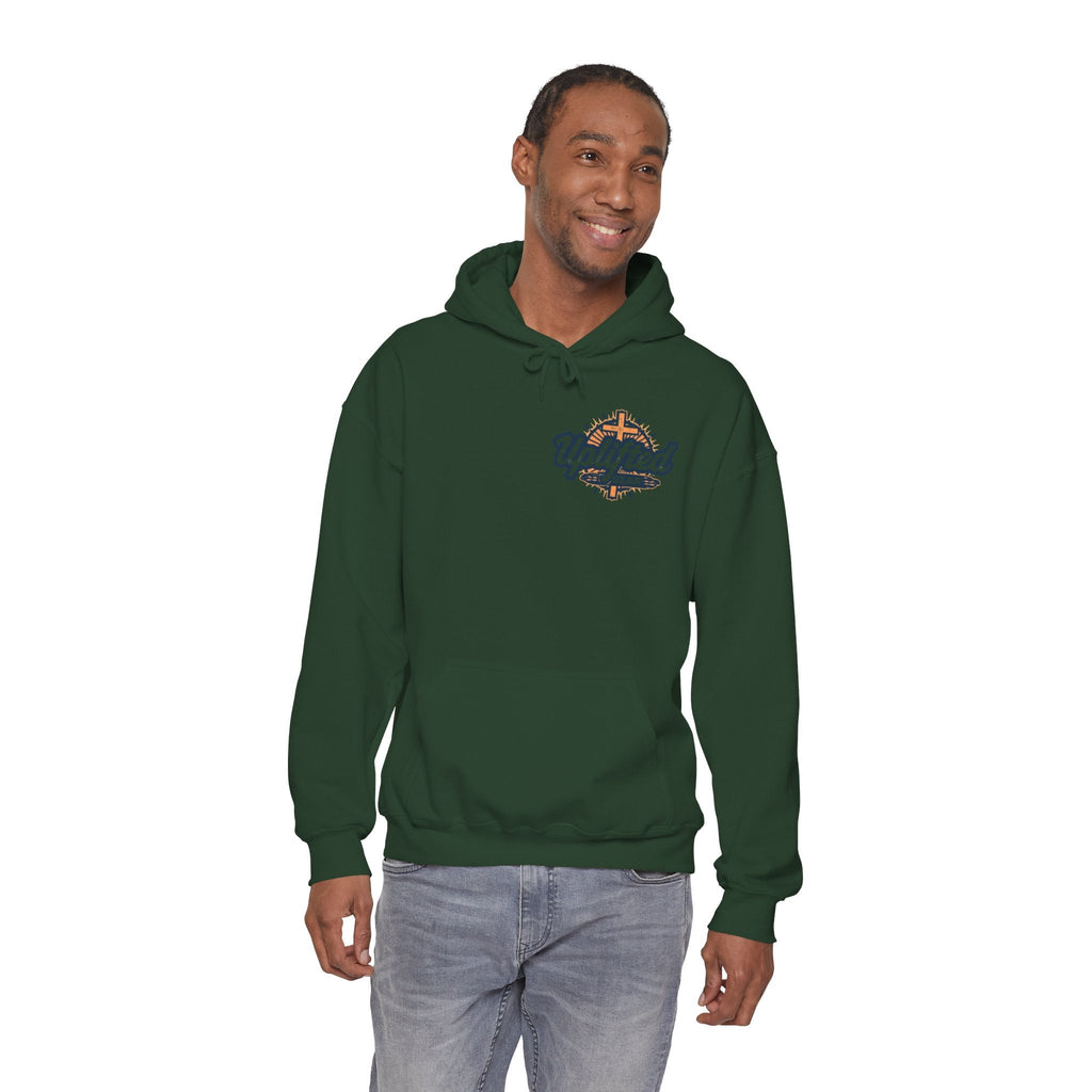 Religious Graphic Armor Of God Design - Unisex Heavy Blend™ Hooded Sweatshirt Printify