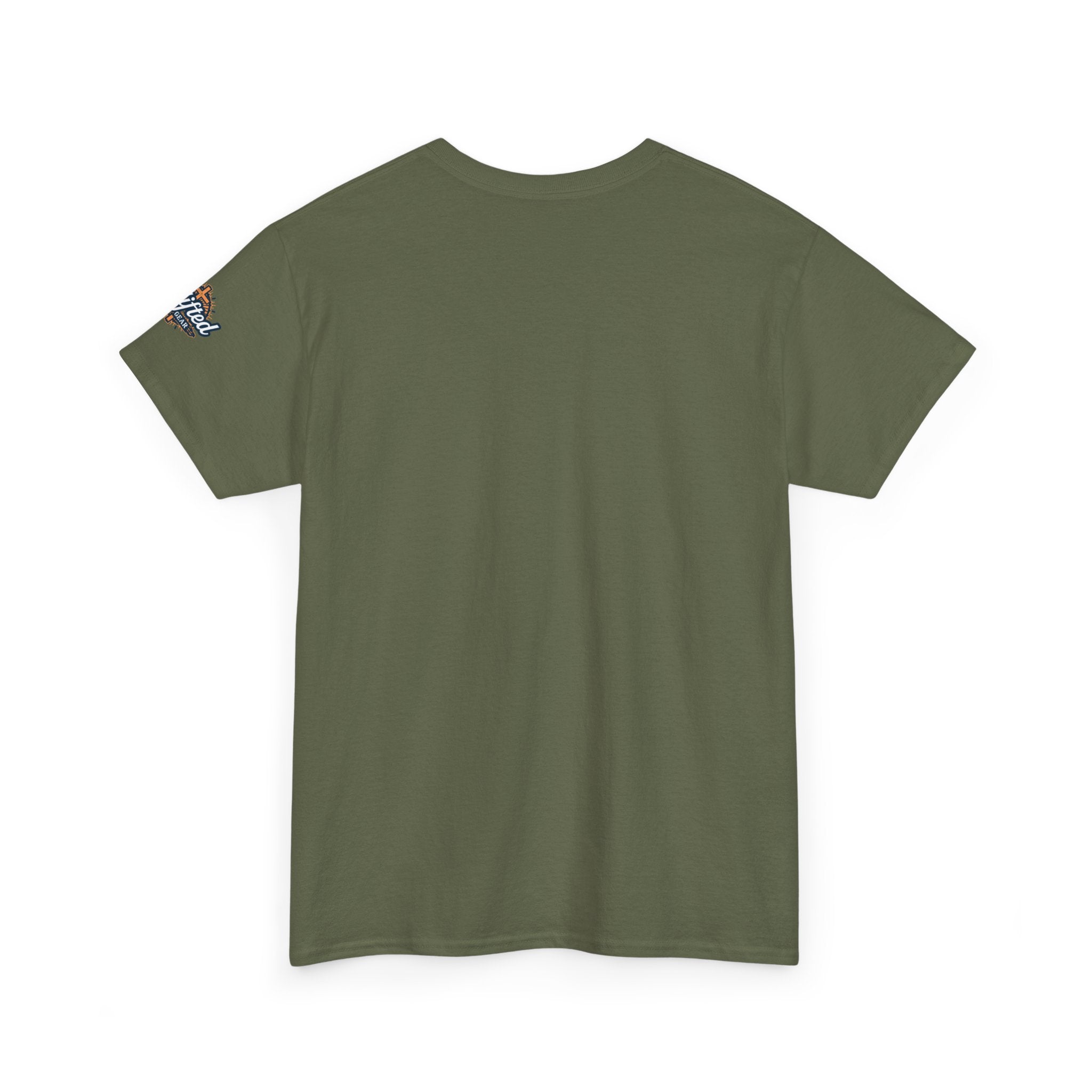 MAGA Gold Letter T-Shirt — "Make America Great Again" Printify