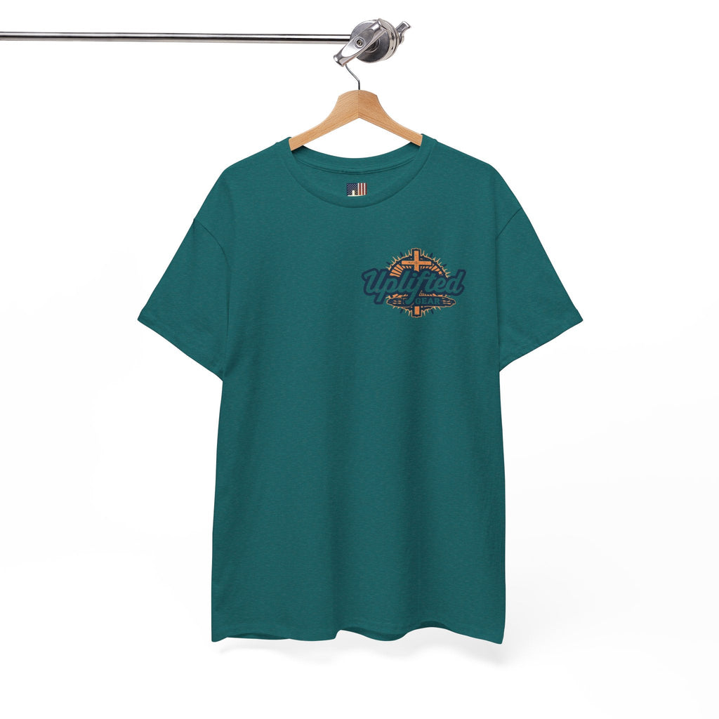 Religious Graphic Armor Of God Design - Unisex Heavy Cotton Tee Printify
