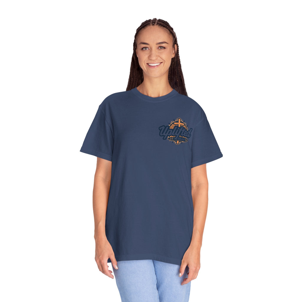 Christ is King T-Shirt – Bold Crown & Cross Christian Tee for Unashamed Faith Printify
