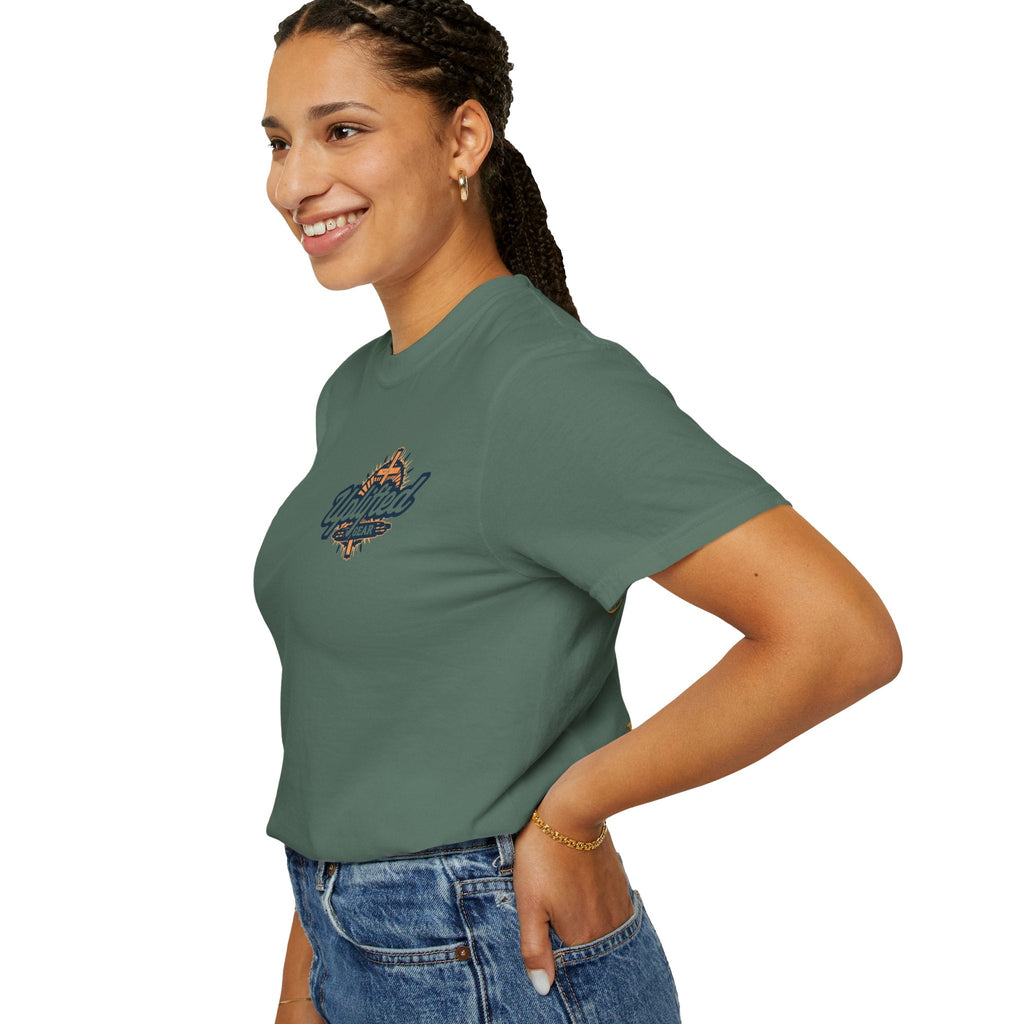 ✨ Chosen. Loved. Redeemed. – Elegant Christian T-Shirt | Gold Foil Faith Tee | Subtle Cross & Heart Design | Inspirational Bible Verse Apparel by Uplifted Gear Printify