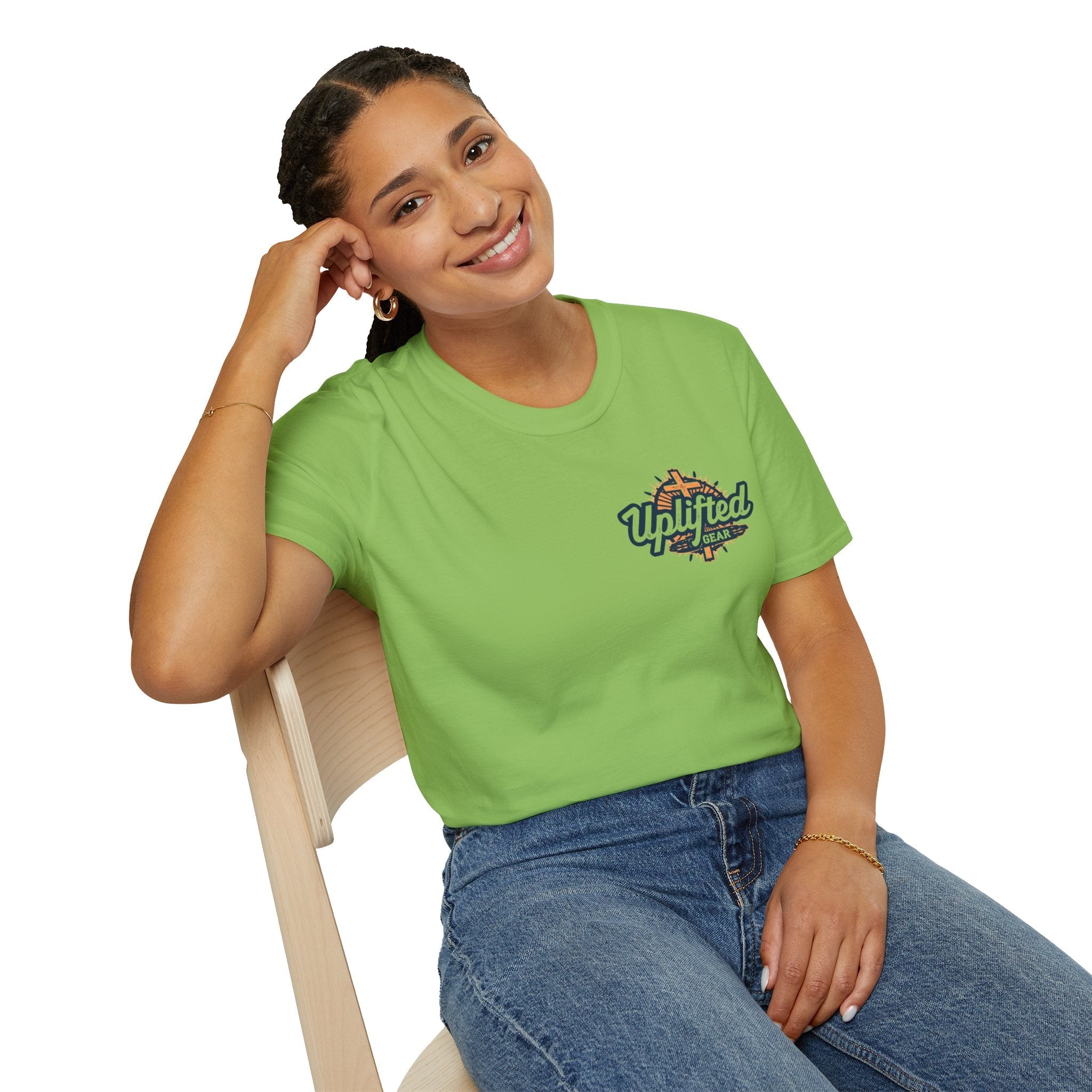 Trust in The Lord Proverbs 3:5-6 Biblical Design Unisex Softstyle T-Shirt Printify