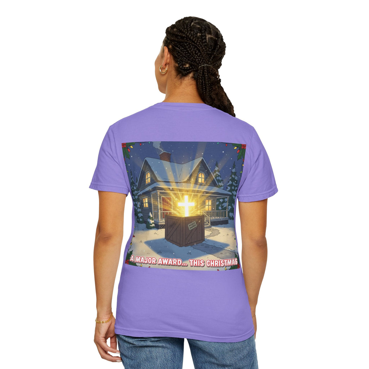 Christmas Church Tee — "A Major Award... This Christmas" Graphic T-Shirt Printify