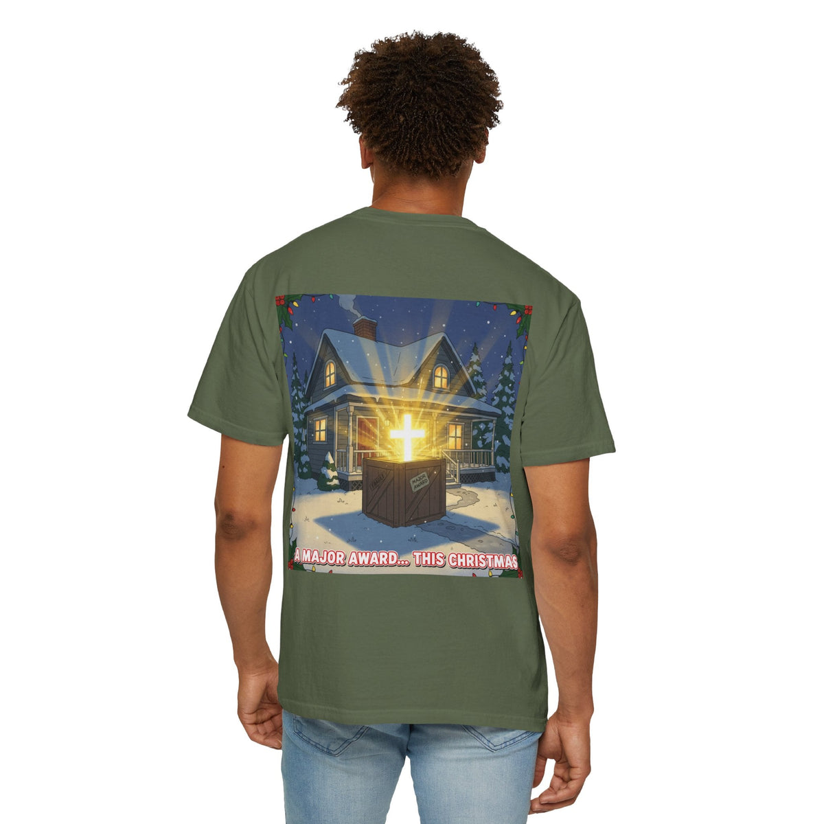 Christmas Church Tee — "A Major Award... This Christmas" Graphic T-Shirt Printify