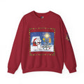 🎄 Faithful Christmas Friends – Christian Holiday Sweatshirt | Festive Tree & Cartoon Duo | Heartwarming Christmas Tee by Uplifted Gear Printify