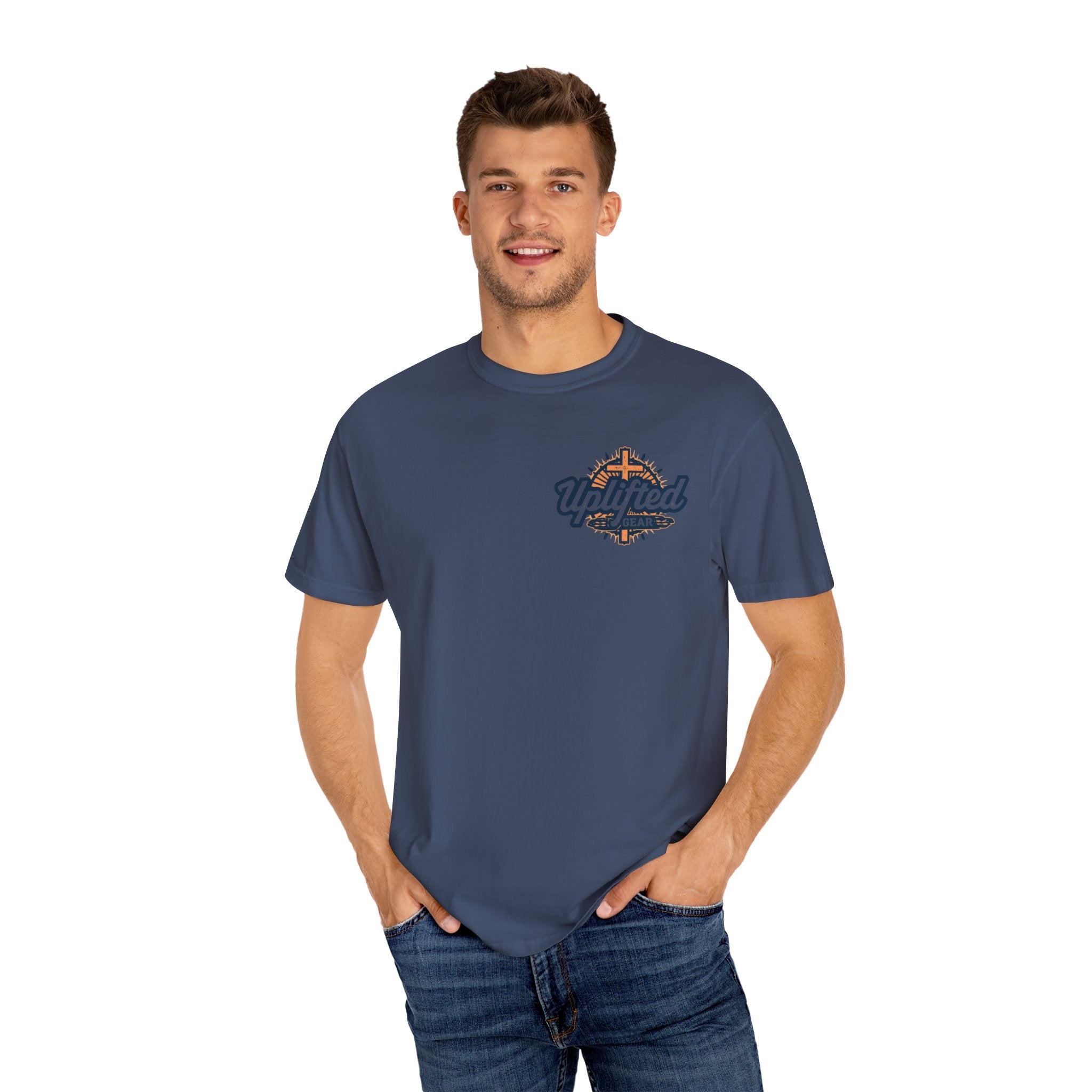 AMEN Acronym T-Shirt – Always Agree with God Move with God End with God Never Doubt God Christian Tee for Unwavering Faith Printify